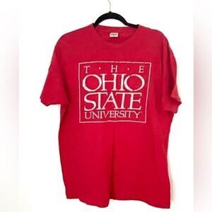 Homage shirt mens red Ohio State short sleeve shirt size xxl